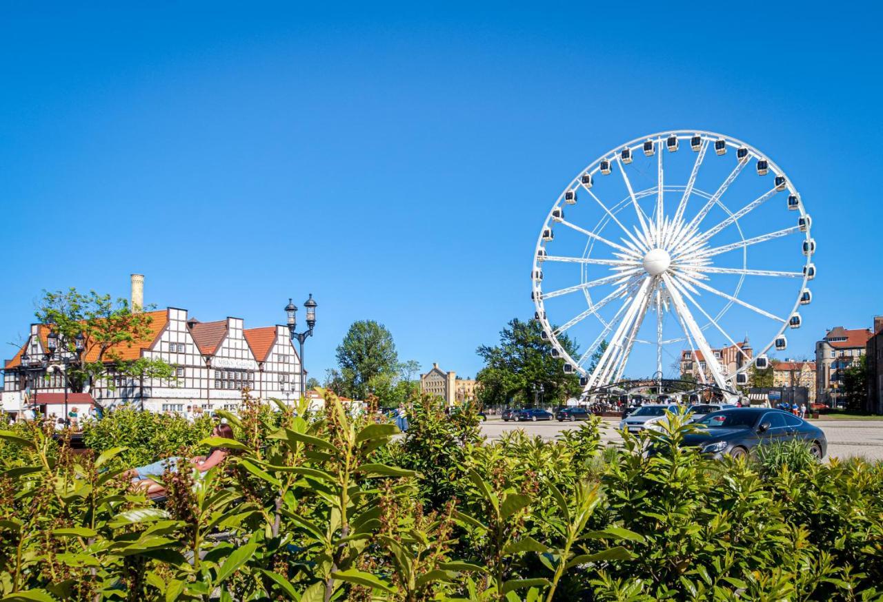 Apartmán Waterlane Gray-Gdaňsk Exteriér fotografie