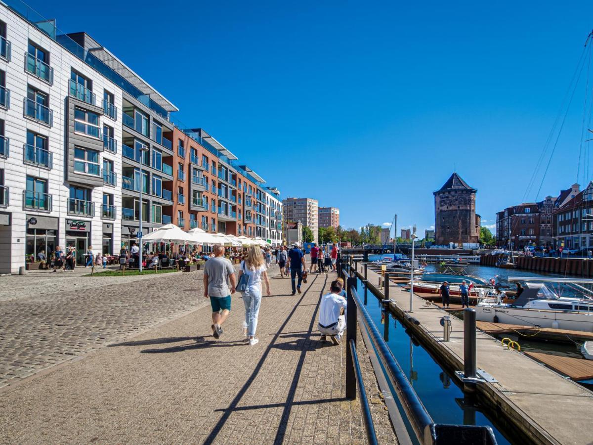 Apartmán Waterlane Gray-Gdaňsk Exteriér fotografie