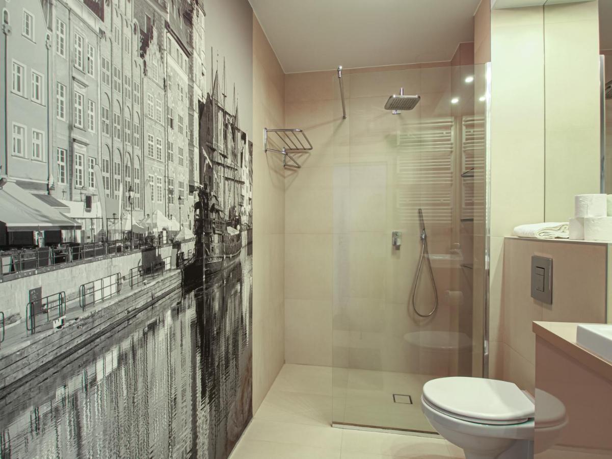 Apartmán Waterlane Gray-Gdaňsk Exteriér fotografie
