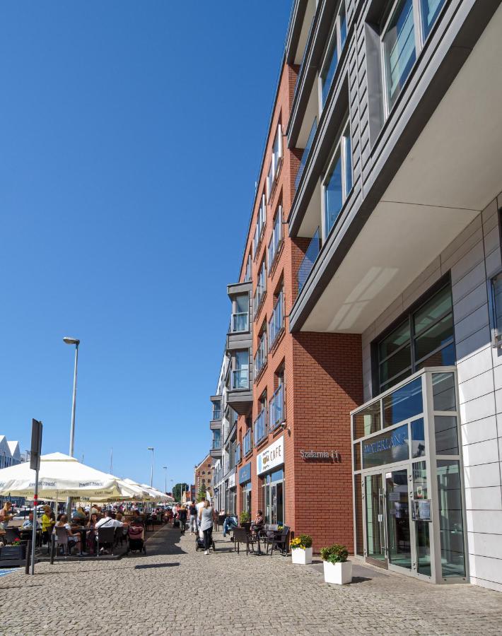 Apartmán Waterlane Gray-Gdaňsk Exteriér fotografie