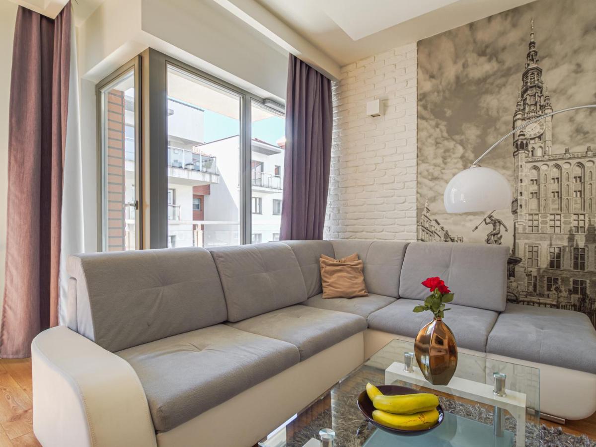 Apartmán Waterlane Gray-Gdaňsk Exteriér fotografie