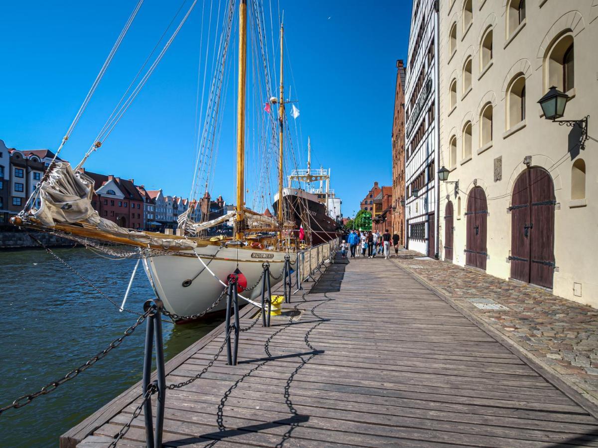 Apartmán Waterlane Gray-Gdaňsk Exteriér fotografie