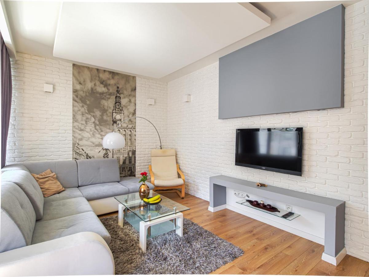 Apartmán Waterlane Gray-Gdaňsk Exteriér fotografie