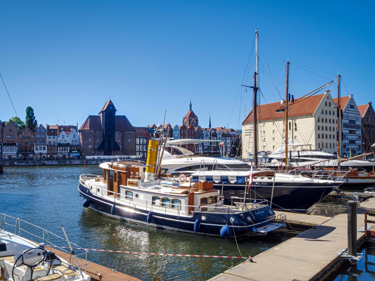 Apartmán Waterlane Gray-Gdaňsk Exteriér fotografie