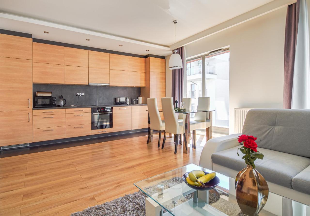 Apartmán Waterlane Gray-Gdaňsk Exteriér fotografie