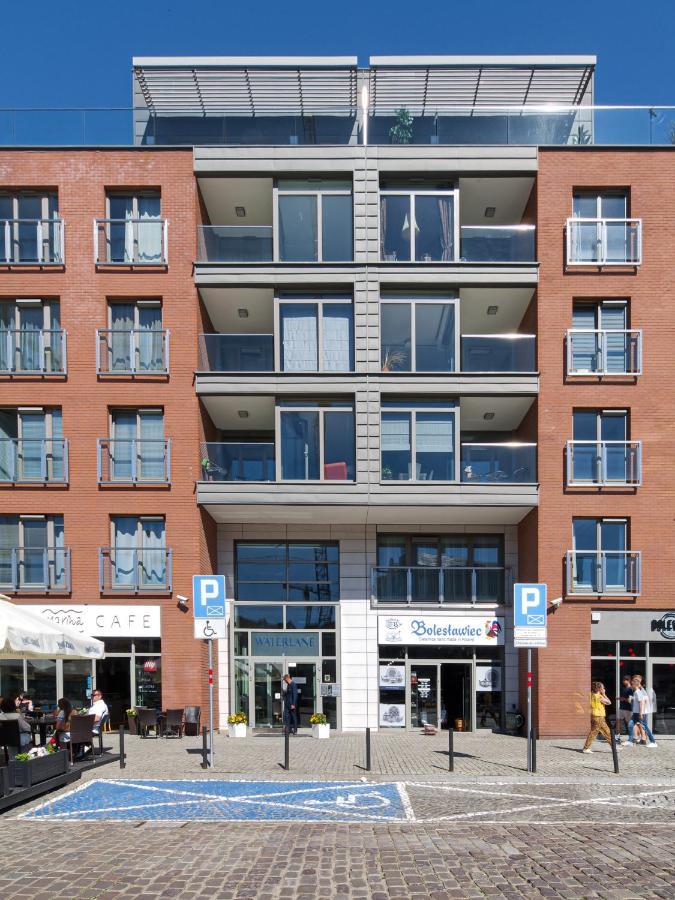 Apartmán Waterlane Gray-Gdaňsk Exteriér fotografie